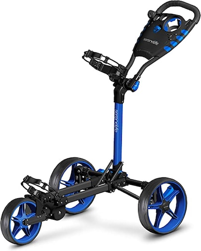 SereneLife 3 Wheel Golf Pushcart