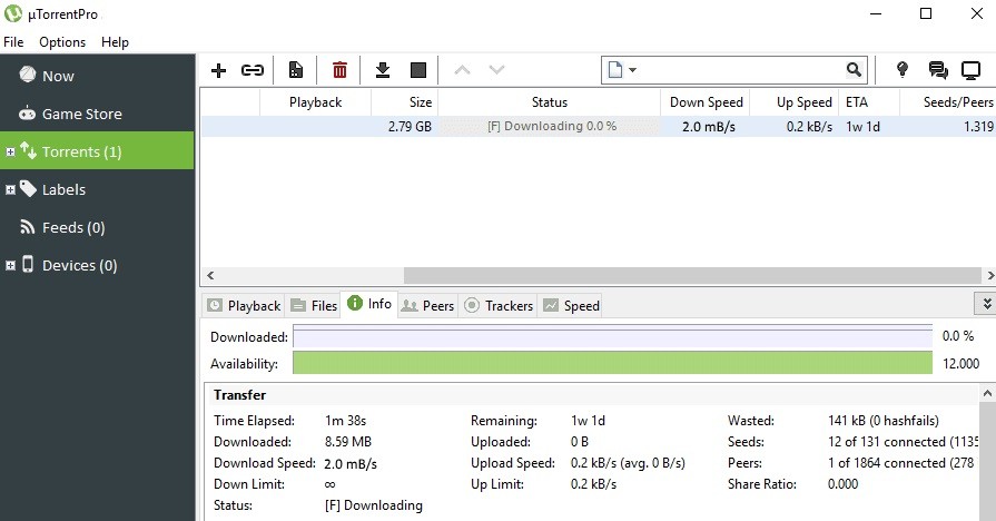 UTorrent Pro Crack 3.5.5 Build 46038 With Activated Full Download